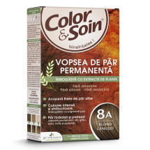 Vopsea de par blond cenusiu 8A, Color&Soin