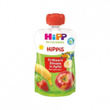 Hipp Piure mar, capsuni, banana, 100g