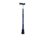 Baston reglabil din aluminiu, Albastru, JL920L