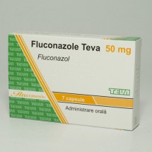 Fluconazole Teva 50mg, 1 blister x 7 capsule