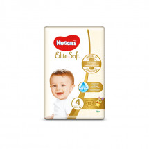 Huggies Nr.4 Elite Soft Convi 8-14kg, 19 bucati