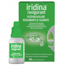 Iridina revigorant picaturi pentru ochi rosii si iritati 10 ml 