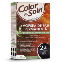 Vopsea de par saten azur 2A, Color&Soin