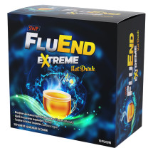 Fluend Extreme Hot Drink, 10 plicuri, Sun Wave Pharma
