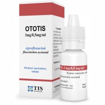 Ototis picaturi auriculare, 3mg/0.5ml/ml