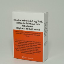Flixotide (R) nebules (R) 0.5mg /2ml, 10 flacoane