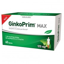 GinkoPrim Max 120mg, 60 tablete, Walmark
