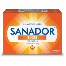 Sanador Sinus X 20 comprimate filmate