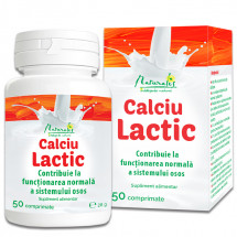 Naturalis Calciu lactic  x 50 comprimate