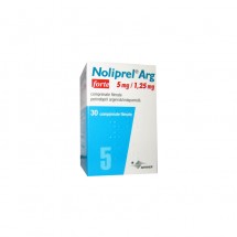 Noliprel ARG Forte 5mg/1.25mg x 30cpr.film