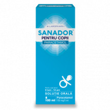 Sanador pentru copii X 100 ml solutie orala