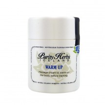 PURITY HERBS Warm Up  Crema masaj pentru incalzirea musculaturii inainte de antrenament, 50ml