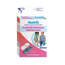 Plasturi pentru copii, 10 bucati, ASSISTA