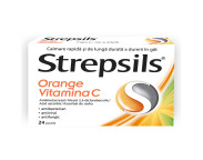 Strepsils orange vitamina C x 24 pastile
