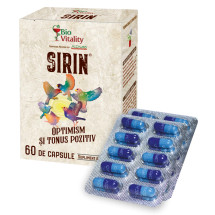 BioVitality Sirin Optimism si tonus pozitiv X 60 capsule