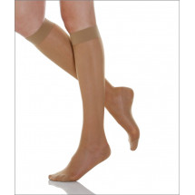 Ciorapi compresivi pentru preventie varice, gamba - Bej, 5