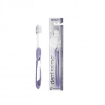 Dentissimo periuta de dinti Medium Antiplaque Action lilac