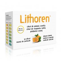 Lithoren x 30 plicuri - tratamentul litiazei renale