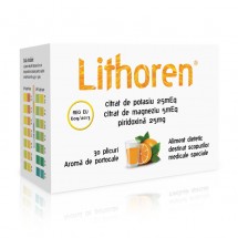 Lithoren x 30 plicuri - tratamentul litiazei renale