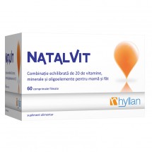 Natalvit,  60 comprimate