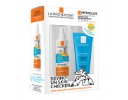 LRP Anthelios PACHET Dermo-Ped  Spray 50+ 200ml + LIPIKAR gel spalare 200ml CADOU