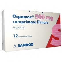 Ospamox 500mg, 12 comprimate filmate
