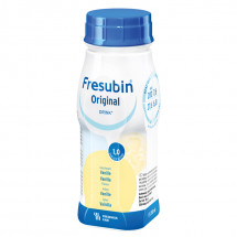 Fresubin® original DRINK cu aroma de vanilie easy bottle 4 flacoane x 200 ml