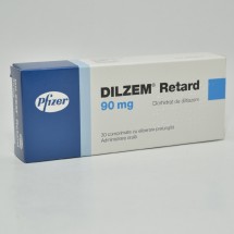 Dilzem Retard 90mg, 30 comprimate