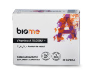 Biome Vitamina A 10.000UI x 30 caps.