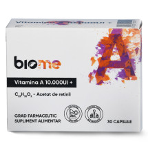Biome Vitamina A 10.000 UI X 30 capsule