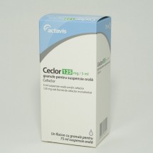 Ceclor pulbere suspensie 125mg/5ml, 75ml