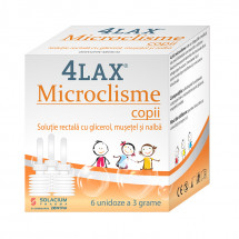  4Lax Microclisme copii X 6 doze