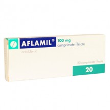 Aflamil 100mg, 2 blistere x 10 comprimate
