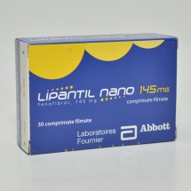 Lipantil nano 145mg, 3 blistere x 10 comprimate filmate