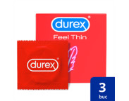 Durex Feel Thin prezervative x 3 buc.