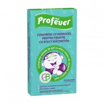 Profever comprese cu hidrogel pentru frunte x 4 comprese