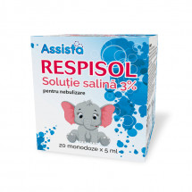 Respisol Solutie salina 3% X 20 unidoze x 5 ml