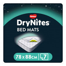 Huggies Protectie pentru pat DryNites Bed Mats, 7 bucati