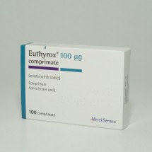 Euthyrox 100 mcg x 100 compr