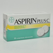 Aspirin Plus C, 10 comprimate efervescente