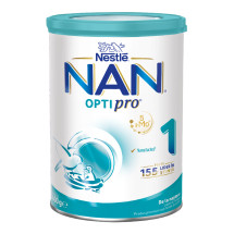 Formula de lapte praf Nan 1 Optipro HMO, 0–6 luni, 400 g, Nestle