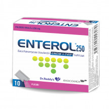 Enterol pulbere 250 mg X 10 plicuri