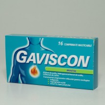 Gaviscon mentol, 16 comprimate masticabile