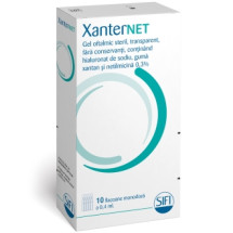  Xanternet gel oftalmic 10 flacoane X 0,4 ml