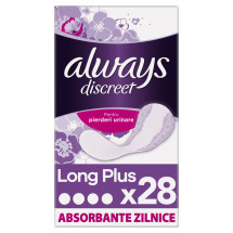 Always Discreet Liners Long Plus X 28 bucati