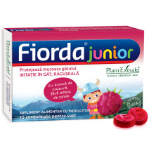 Fiorda junior cu aroma de zmeura, 15 comprimate pentru supt