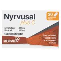 Nyrvusal plus C, 30 comprimate filmate, Nyrvusano