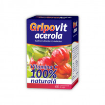 Zdrovit Gripovit ACEROLA,60 comprimate de supt