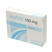 Miofilin 100mg x 20 caps