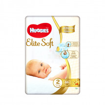 Huggies Nr.2 Elite Soft  Jumbo 4-6kg, 66 bucati